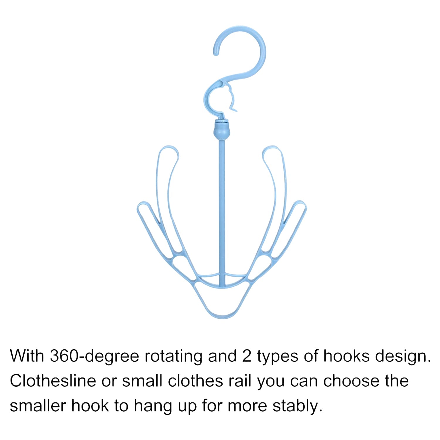 Small Shoes Drying Hanger, Rotatable Shoe Hanging Racks (1pc) - Springkart 