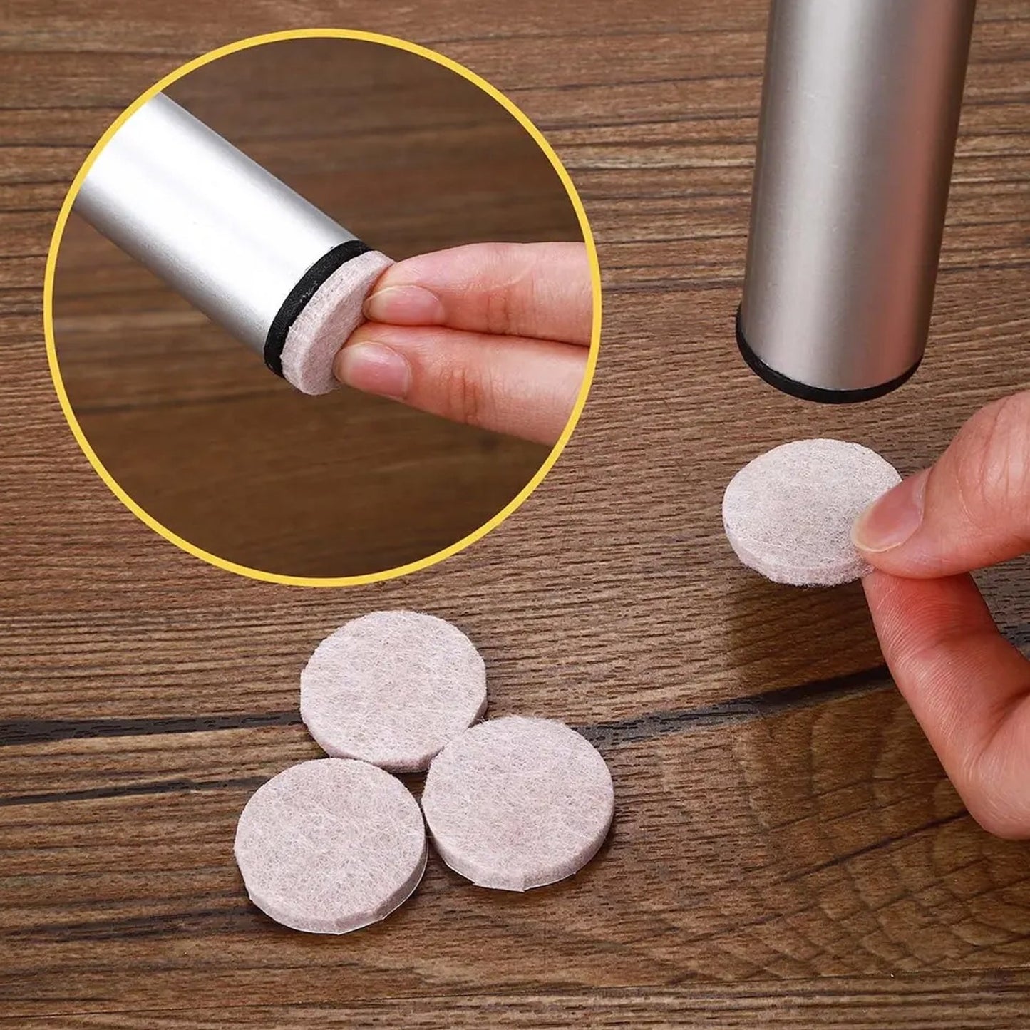 Self-Adhesive Round Cork Coasters - 3.5-inch Mini Wall Tiles & DIY Craft Supplies - Springkart 