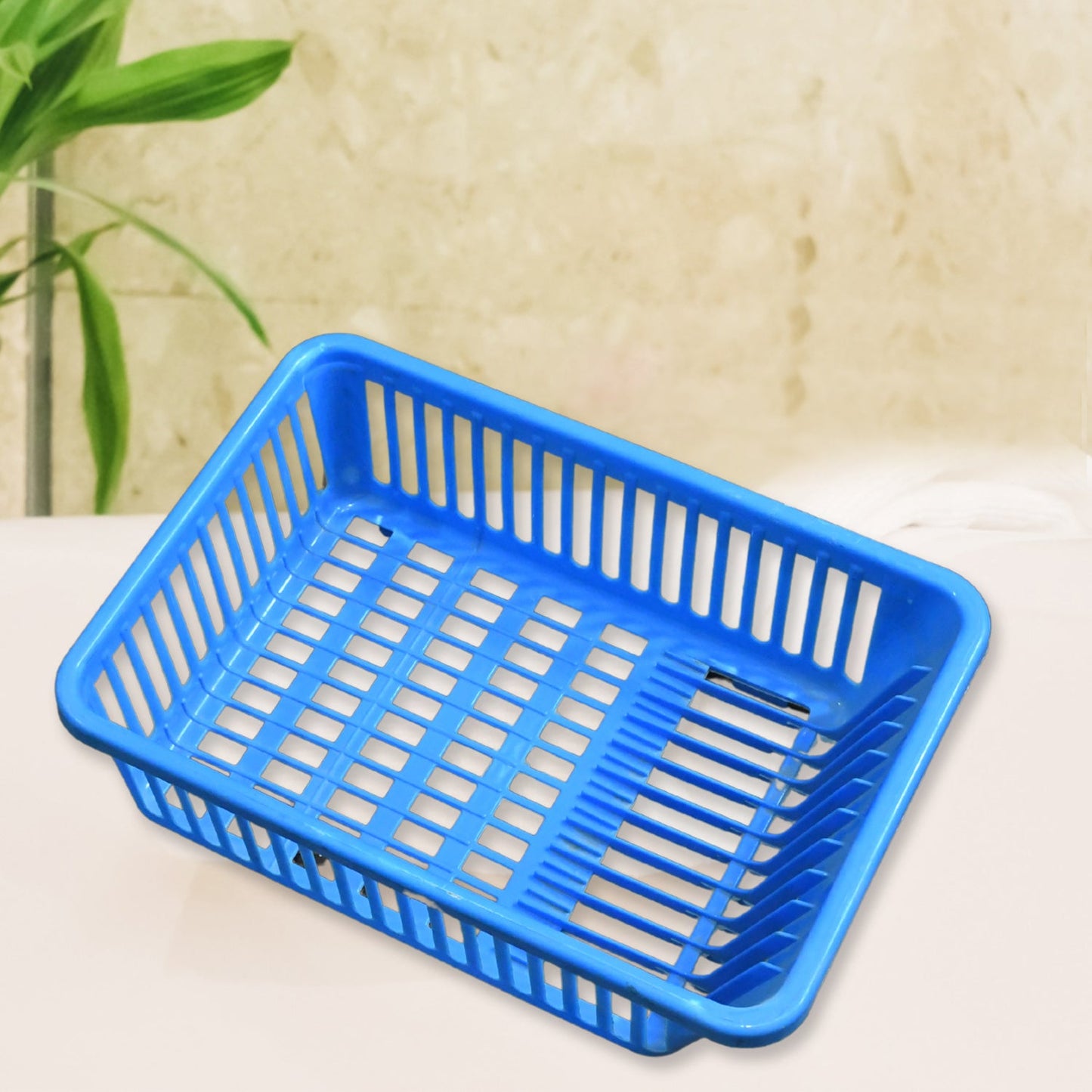 Plastic kitchen sink drainer