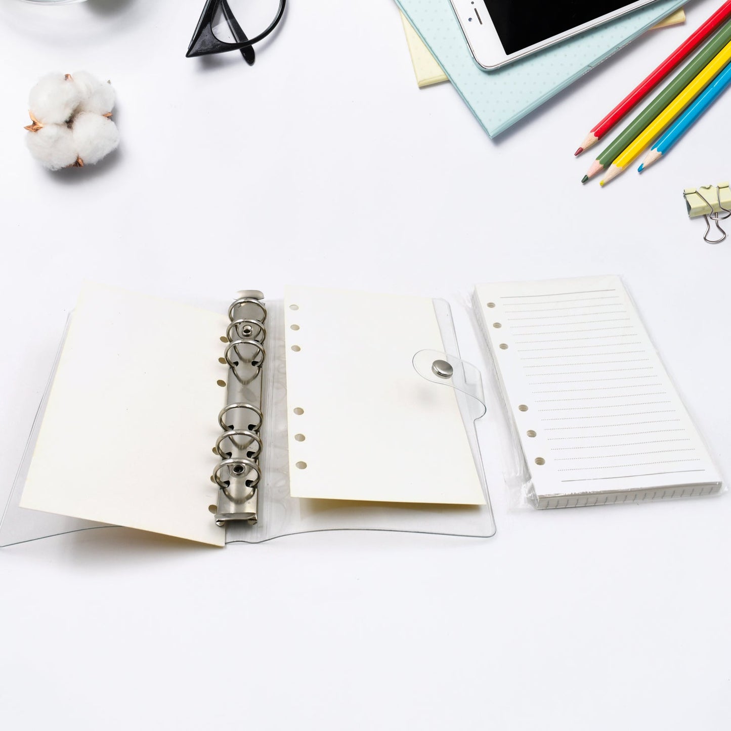 Cute Journal Diary, Notebook for Women Men Memo Notepad Sketchbook with Durable Hardcover & 100 Pages Writing Journal for Journaling Notes Study School Work Boys Girls, Stationery (169x96MM) - Springkart 