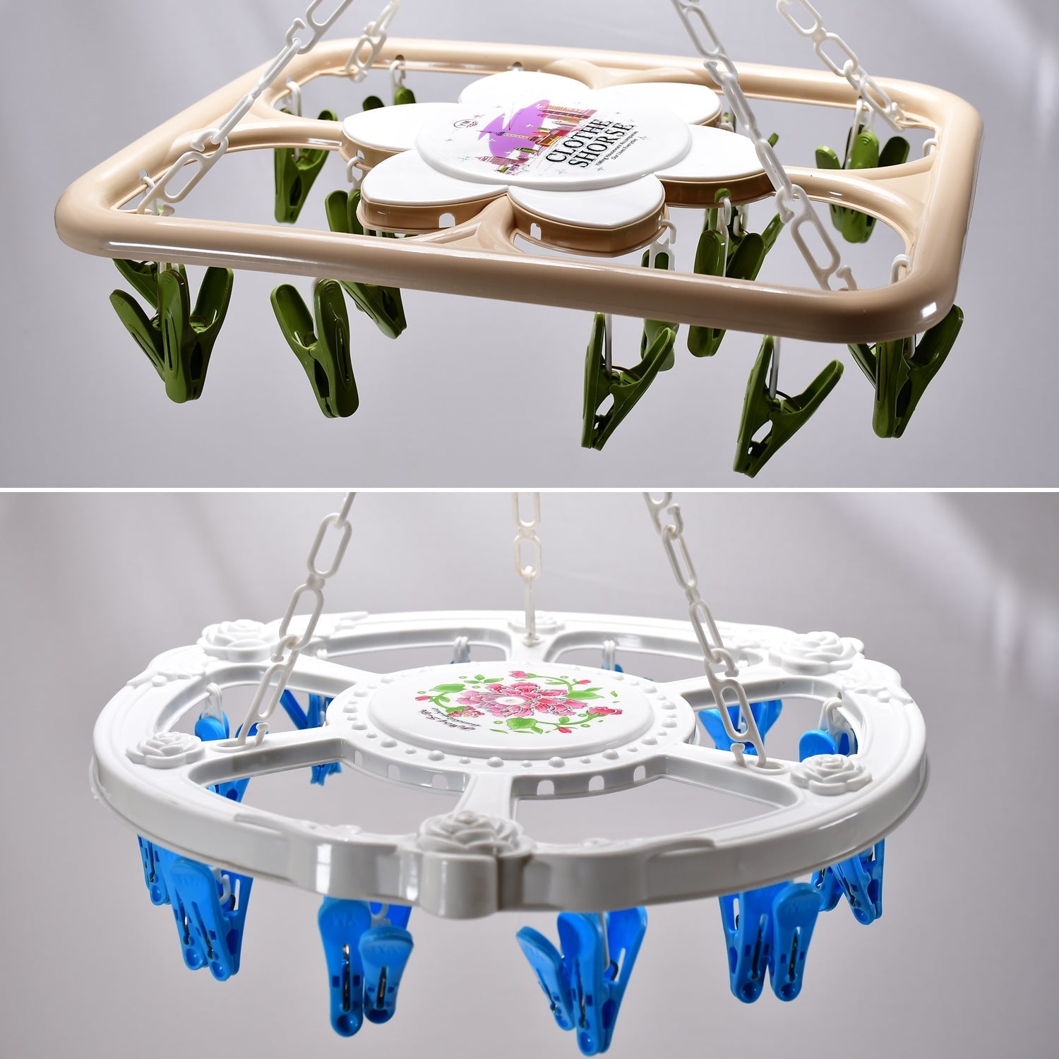 Clothes Hanging Clips For Clothes Hanger For Drying Cloth - Springkart 