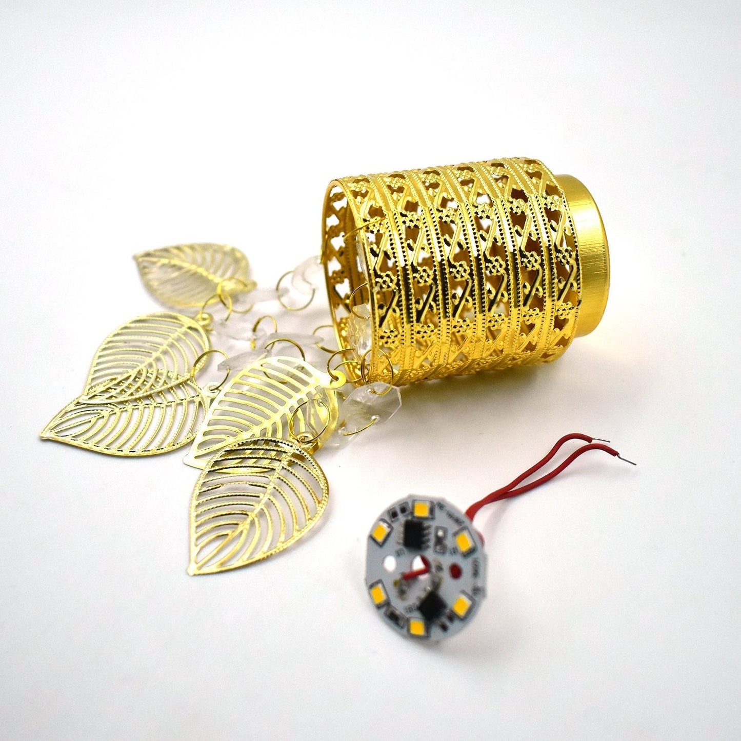 Fancy Small Golden Jhoomer For Home Decoration - Springkart 
