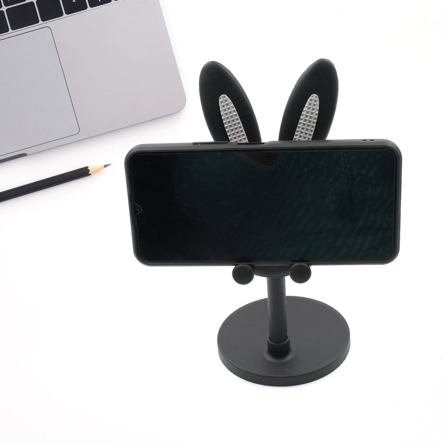 Cute Bunny Phone Stand, Angle Height Adjustable Phone Stand for Desk, Kawaii Phone Holder Desk Accessories, Easter Bunny Gifts Favor for Girl & Boys Accessories for Phone, Tablet, Easter Gifts Favors - Springkart 
