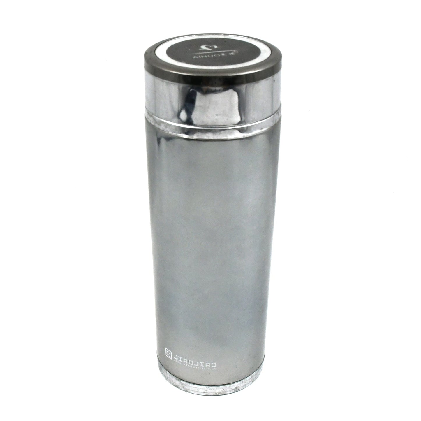 Rust-proof stainless steel thermos for coffee and tea.