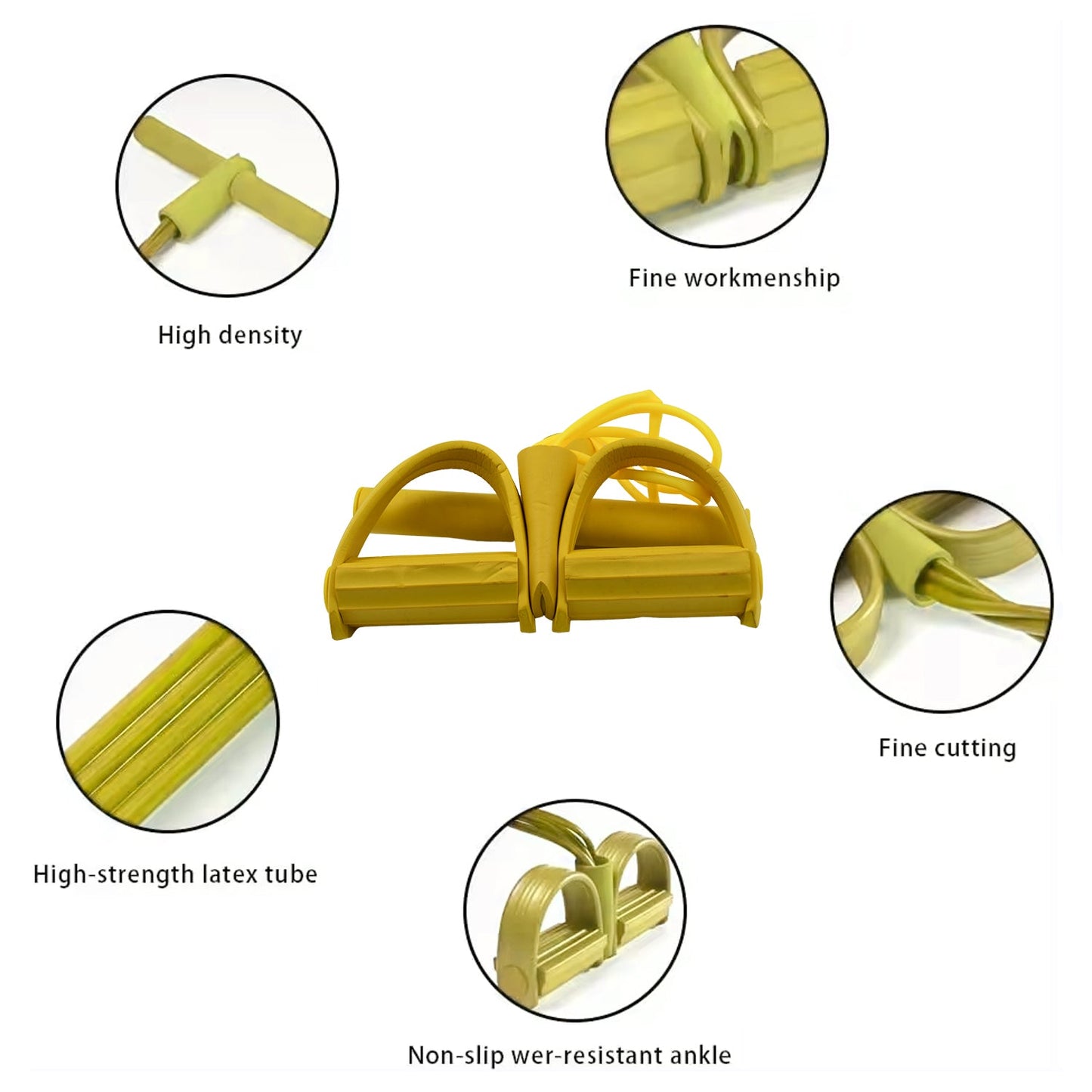 Extra Strong Pull String Body Building Training, Pull Rope Rubber Exerciser - Springkart 