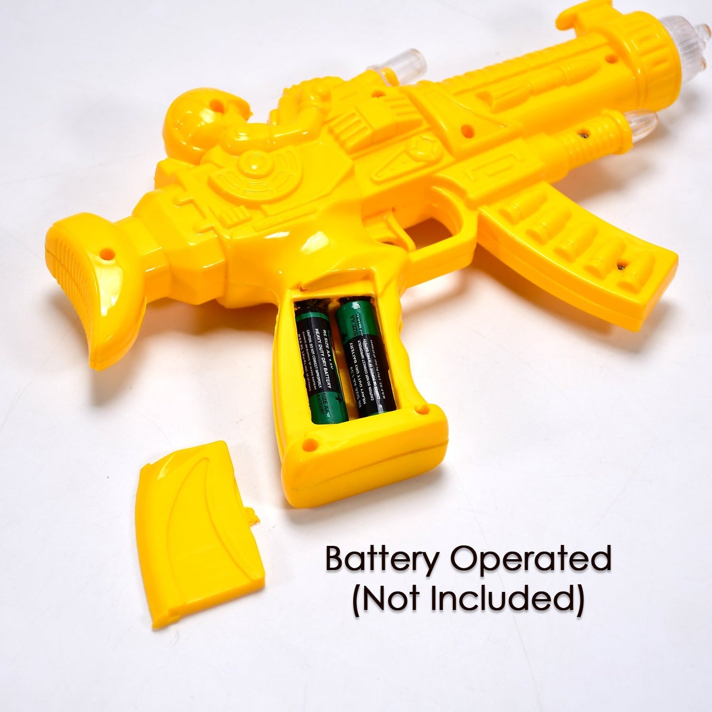 Concept Musical Transparent Glow Gear Gun With Rainbow Light ( 1 pcs ) - Springkart 