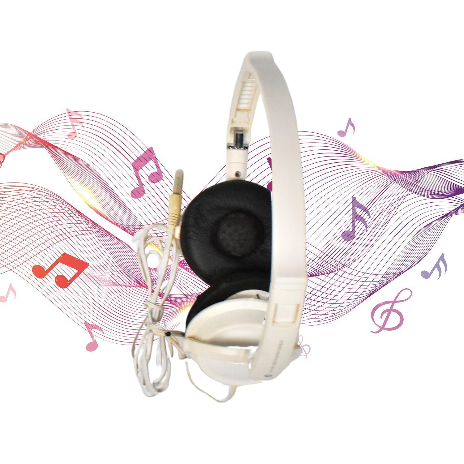 Foldable DJ Style Wired Headphones with Mic - Springkart 