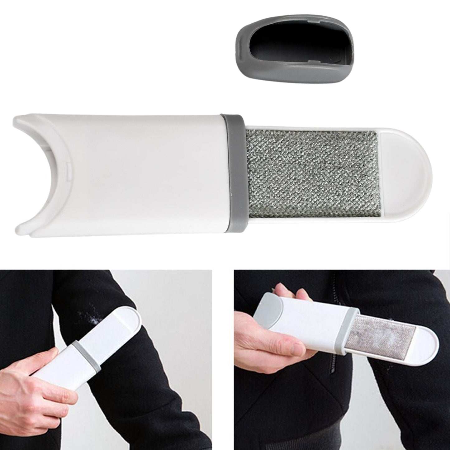 Magic Lint Remover Clothes Lint Roller Reusable Hair Cleaning Static Dust Brush Household Coat Pet Fur Remover Brushes Double Sided Electrostatic Hair Bush - Springkart 