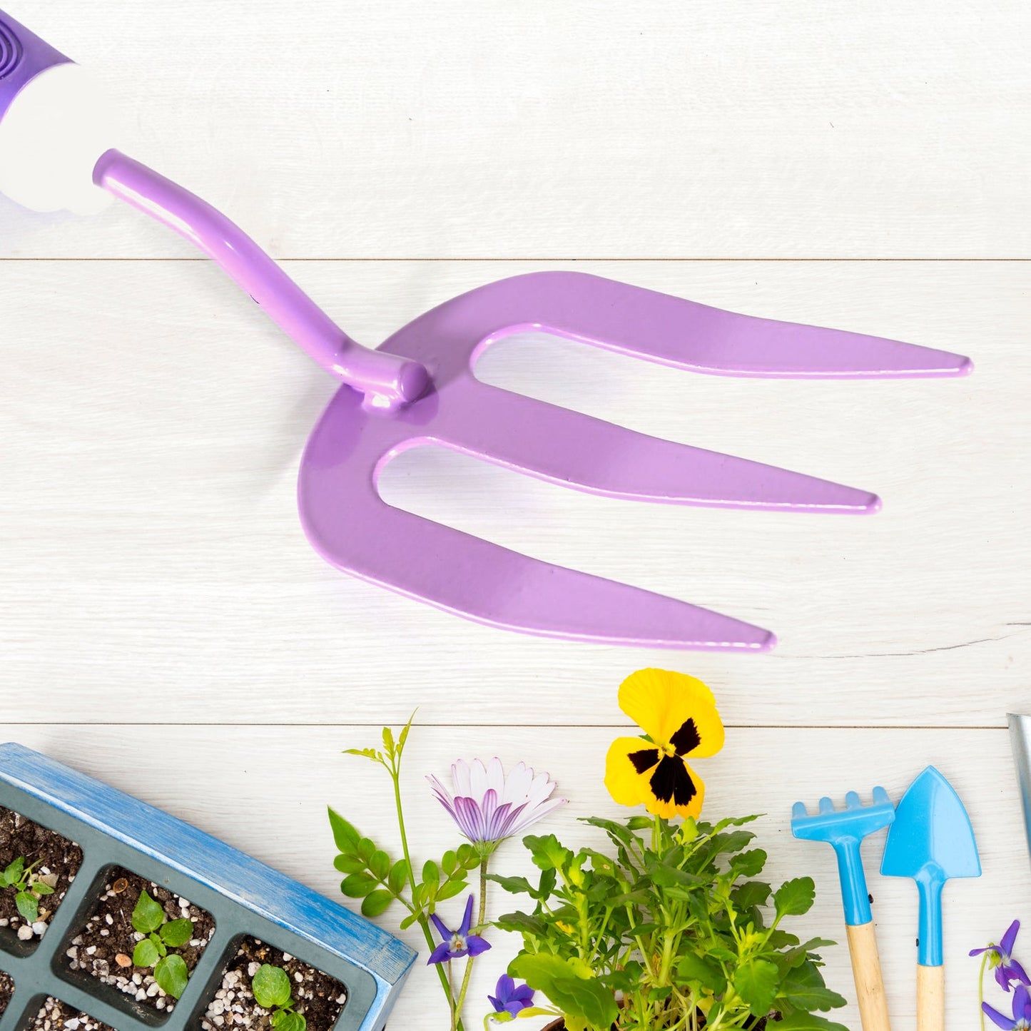 Heavy Duty Garden Tools, Gardening Tools Kit for Home Garden, Indoor and Outdoor Gardening for Plants, Agriculture, and Soil Tools (1 Pc)  (5 Different Types Tool) - Springkart 