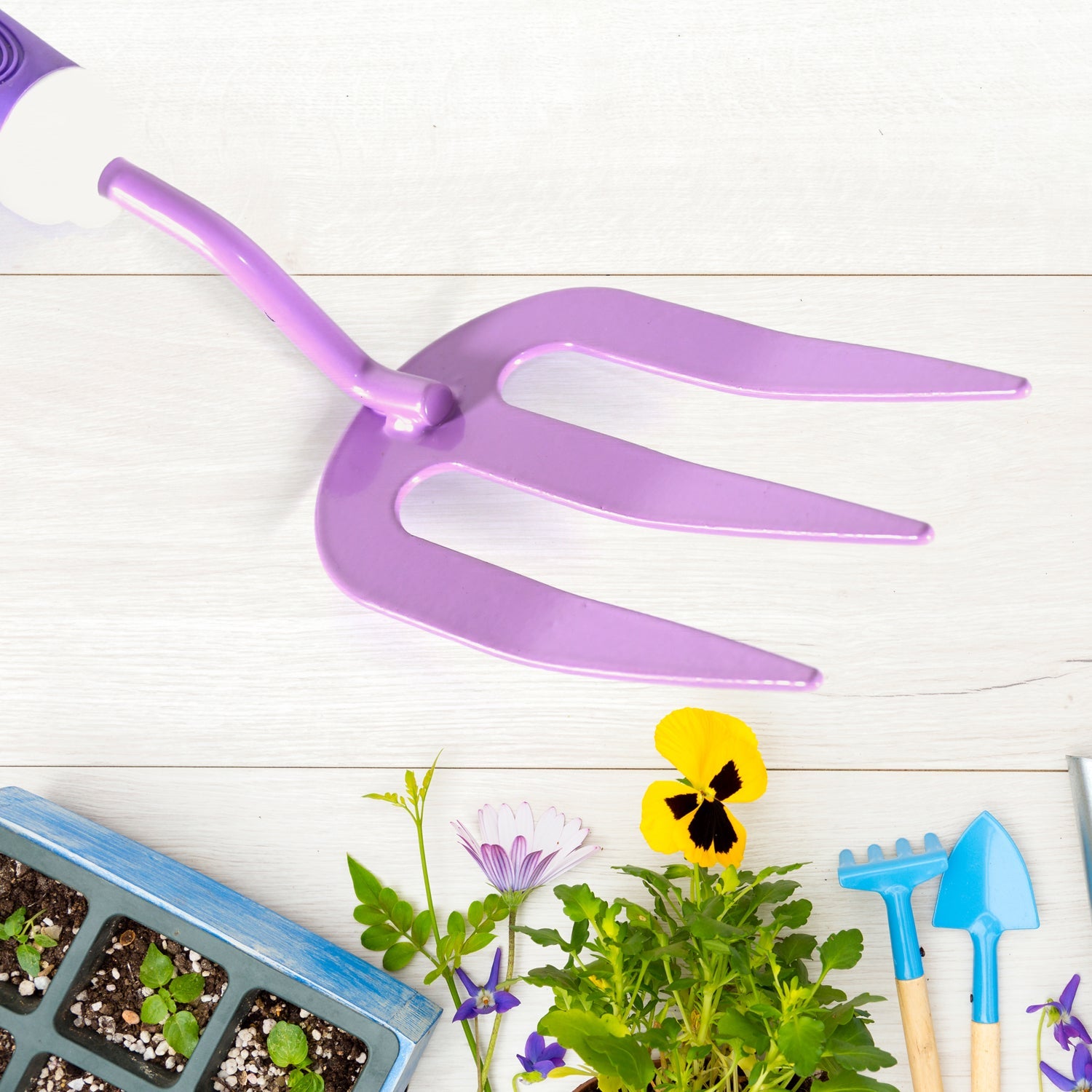 Heavy Duty Garden Tools, Gardening Tools Kit for Home Garden, Indoor and Outdoor Gardening for Plants, Agriculture, and Soil Tools (1 Pc)  (5 Different Types Tool) - Springkart 