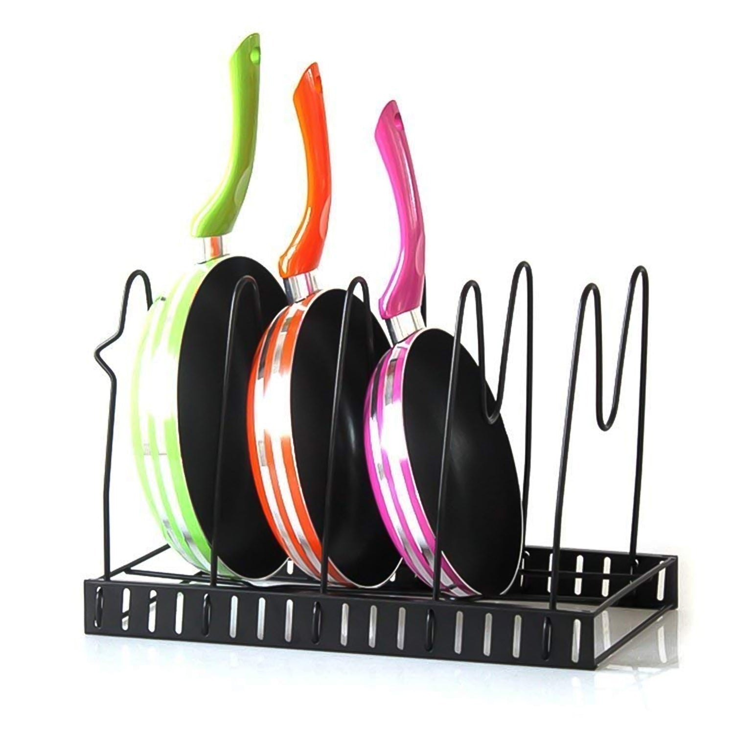Multipurpose Pan & Pot Organizer Rack (1 Pc) - Springkart 