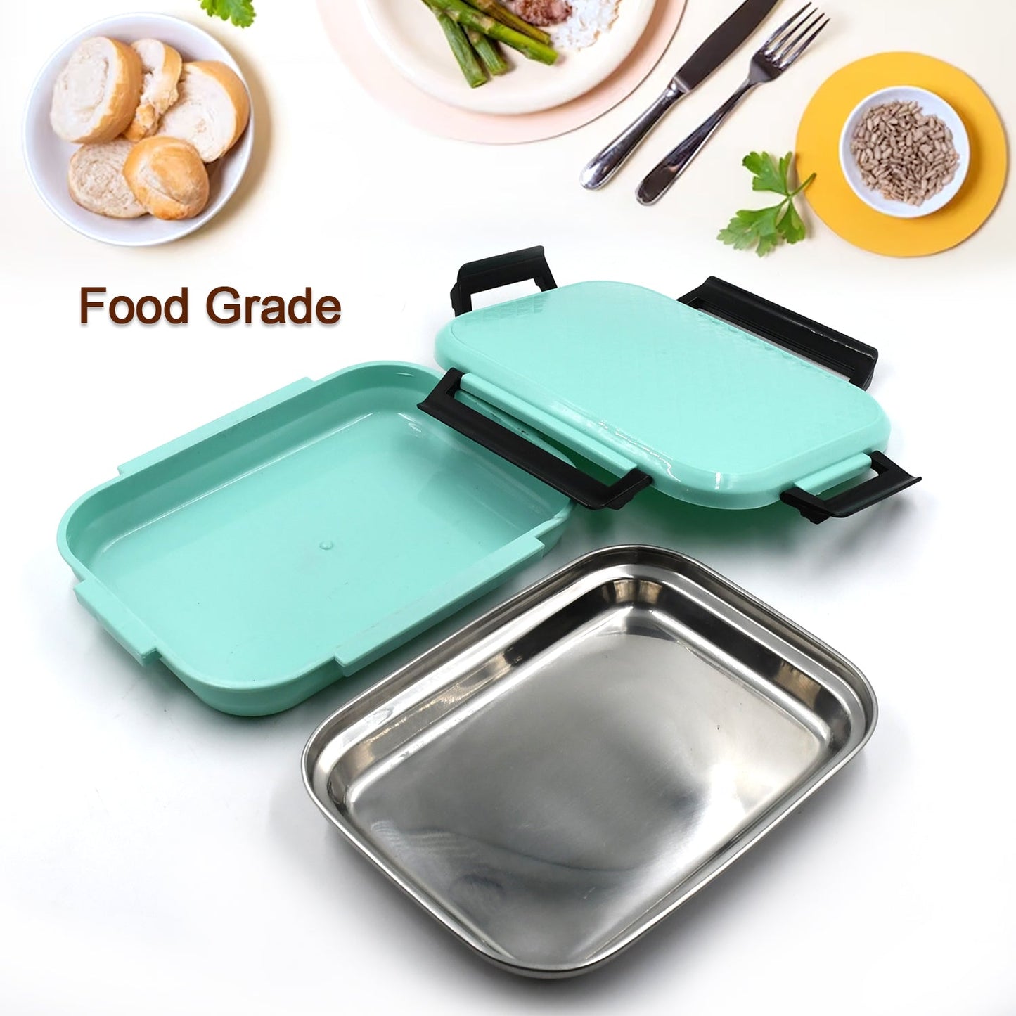 Leakproof Lunch Box Set: School & Outdoor Meals (Insulated) - Springkart 