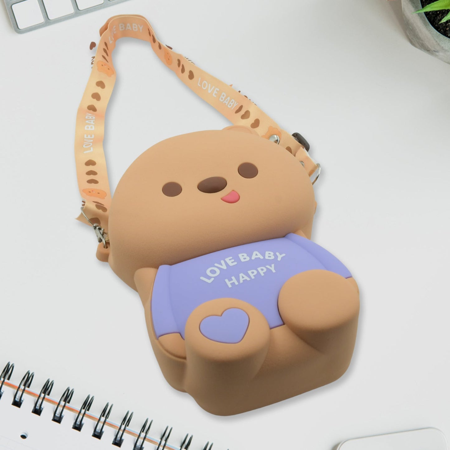 Cute Cartoon Girls' Backpack, Shoulder Bag / Purse, Portable, Mini Silicone Handbag Girls, Children's Bag / Purse For Girls Women, Gift Girls Bag Accessories (1 Pc) - Springkart 