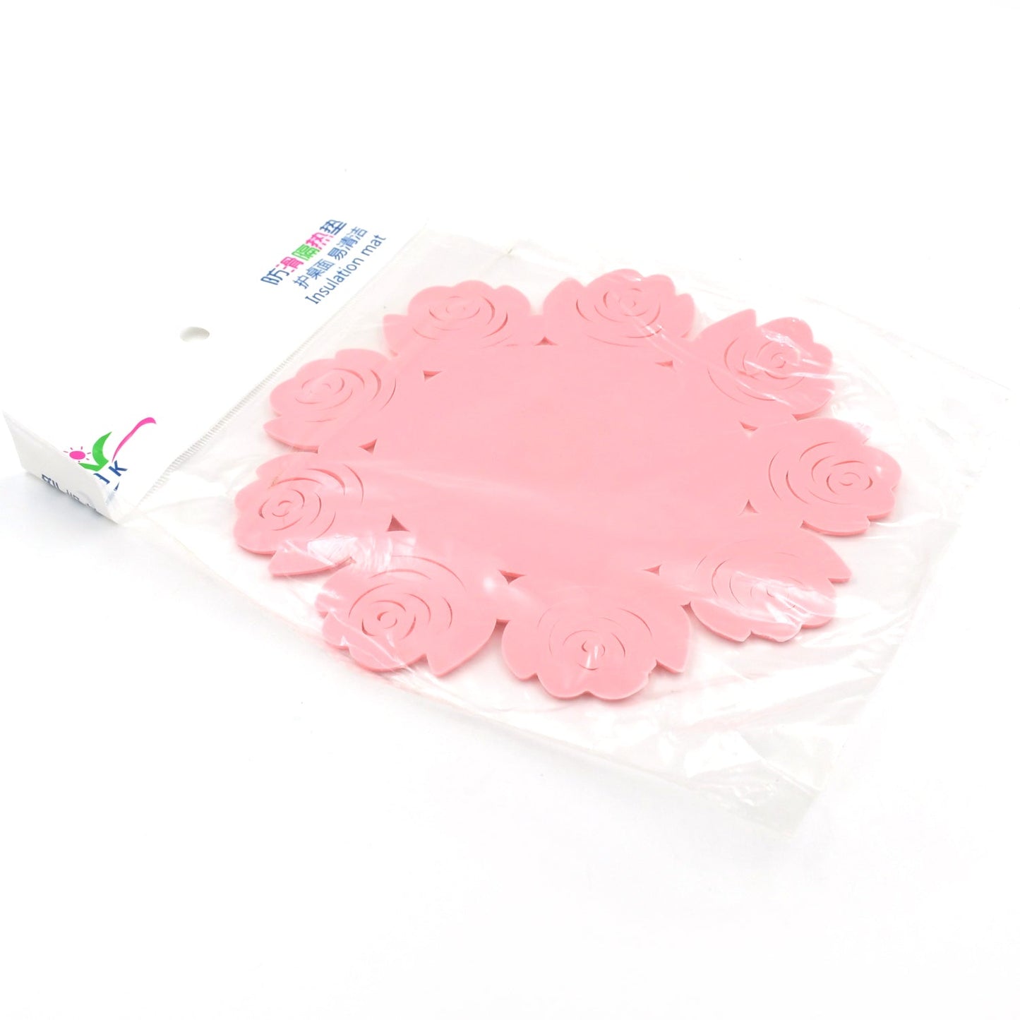 Multifunctional Placemat: Plate & Cup Mat in One (Rose/Circular) - Springkart 