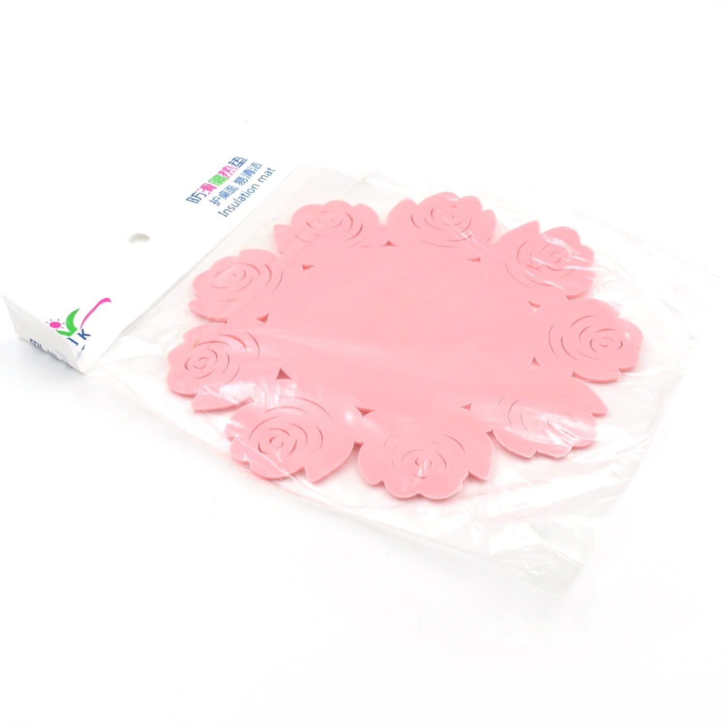 Multifunctional Placemat: Plate & Cup Mat in One (Rose/Circular) - Springkart 