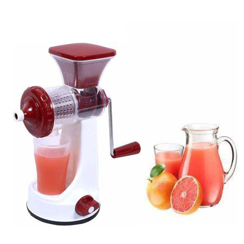 Manual Fruit Vegetable Juicer with Juice Cup and Waste Collector - Springkart 