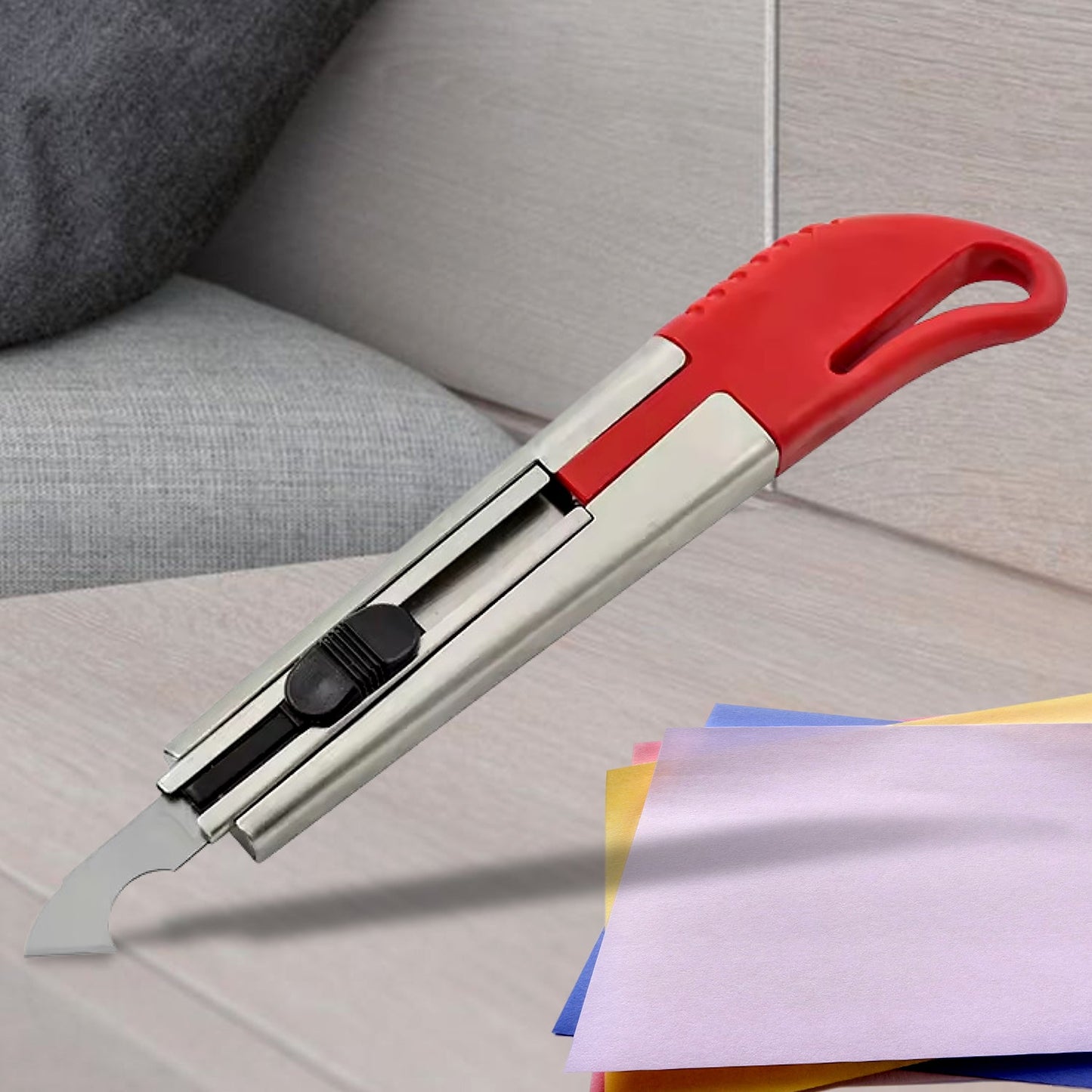 Multi-Use Plastic Cutter with Plastic Cutting Blade and Precision Knife Blade - Springkart 