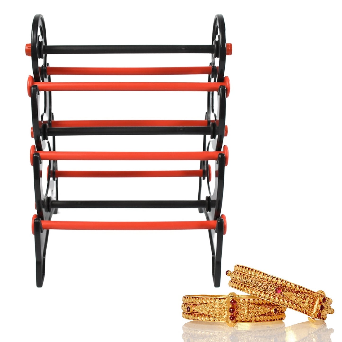 Bangle Stand 3 Step Bangle Storage Organizer Suitable For Display & Home - Springkart 