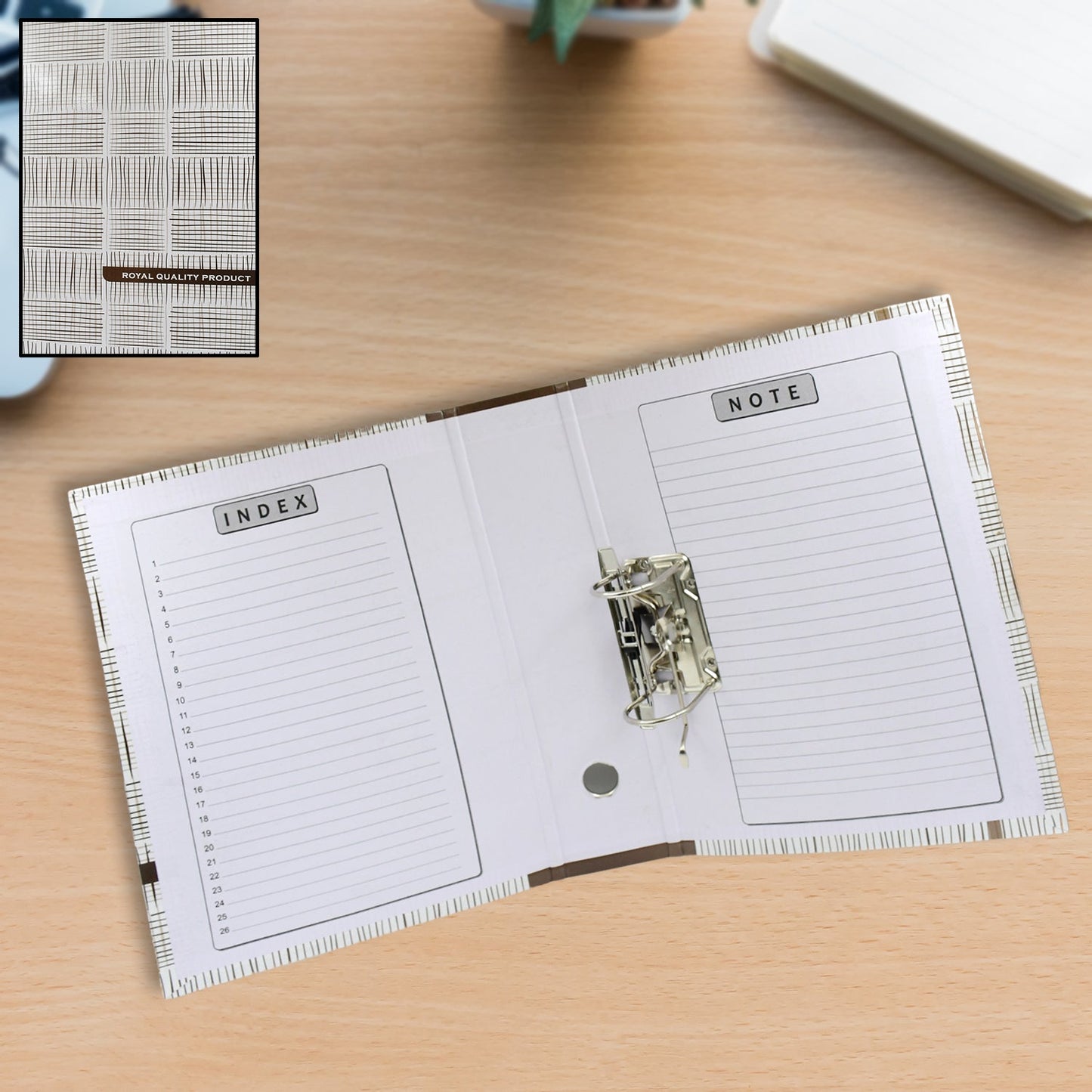 Box File Paper Holder Organizer, School Office Home For Documents (35×27 Cm / 1 Pc / MOQ :- 4 Pcs) - Springkart 