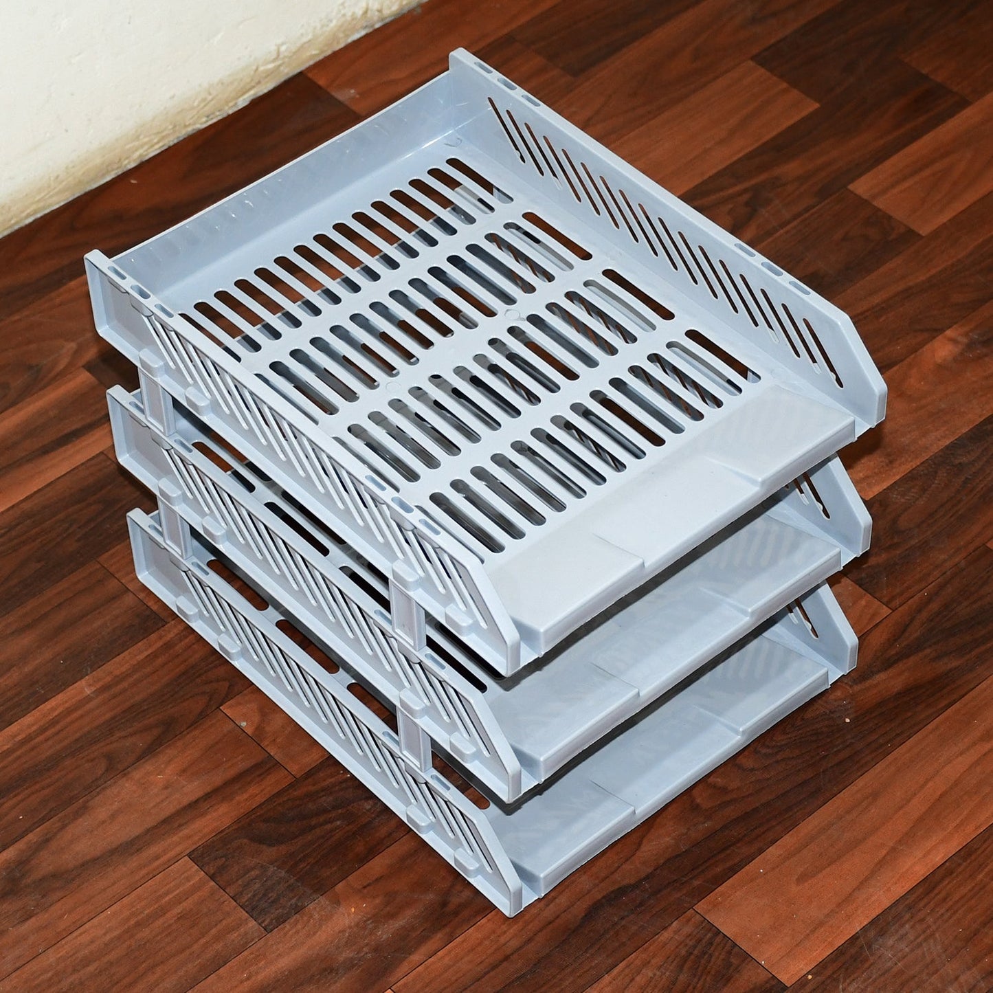 Multifunctional File Rack with Drawers: Desktop Storage for Office Supplies (4/3 Layers) - Springkart 