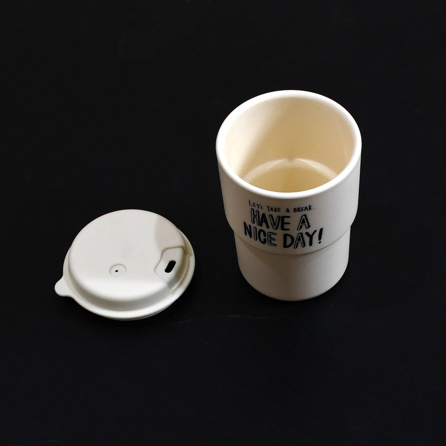 Appreciation and Motivation Portable Plastic Coffee Cup for Travel, Home, Office, Gift for Travel Lovers - Springkart 