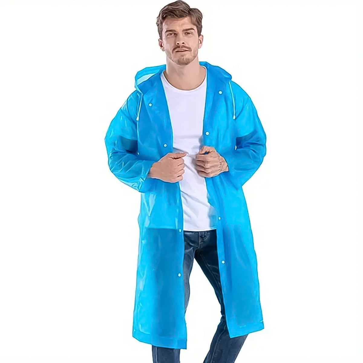 Eva Portable Rain Coat, Waterproof Raincoat (1pc) - Springkart 