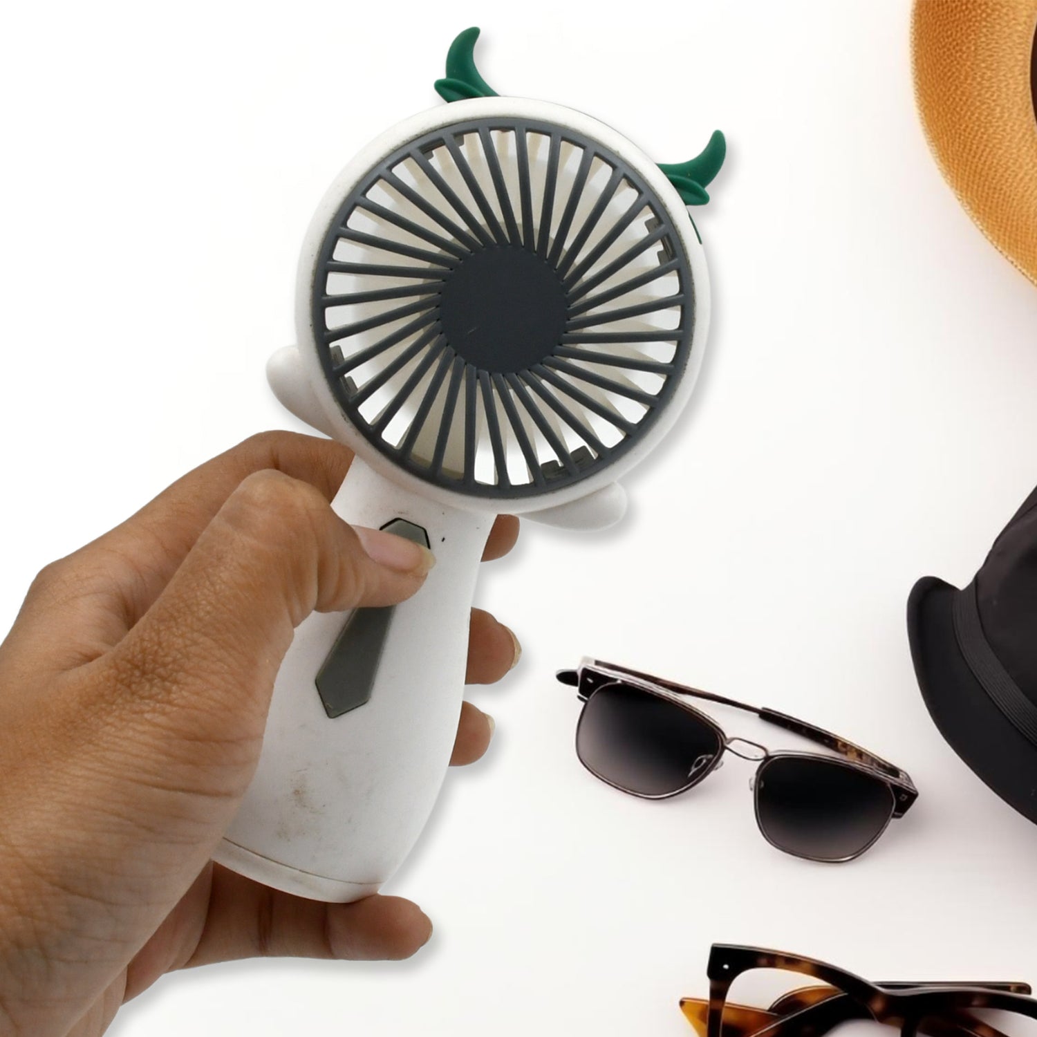Mini USB Handheld Fan, Portable Handy Mini Fan for Home, Office, Travel and Outdoor Use (1 Pc) - Springkart 