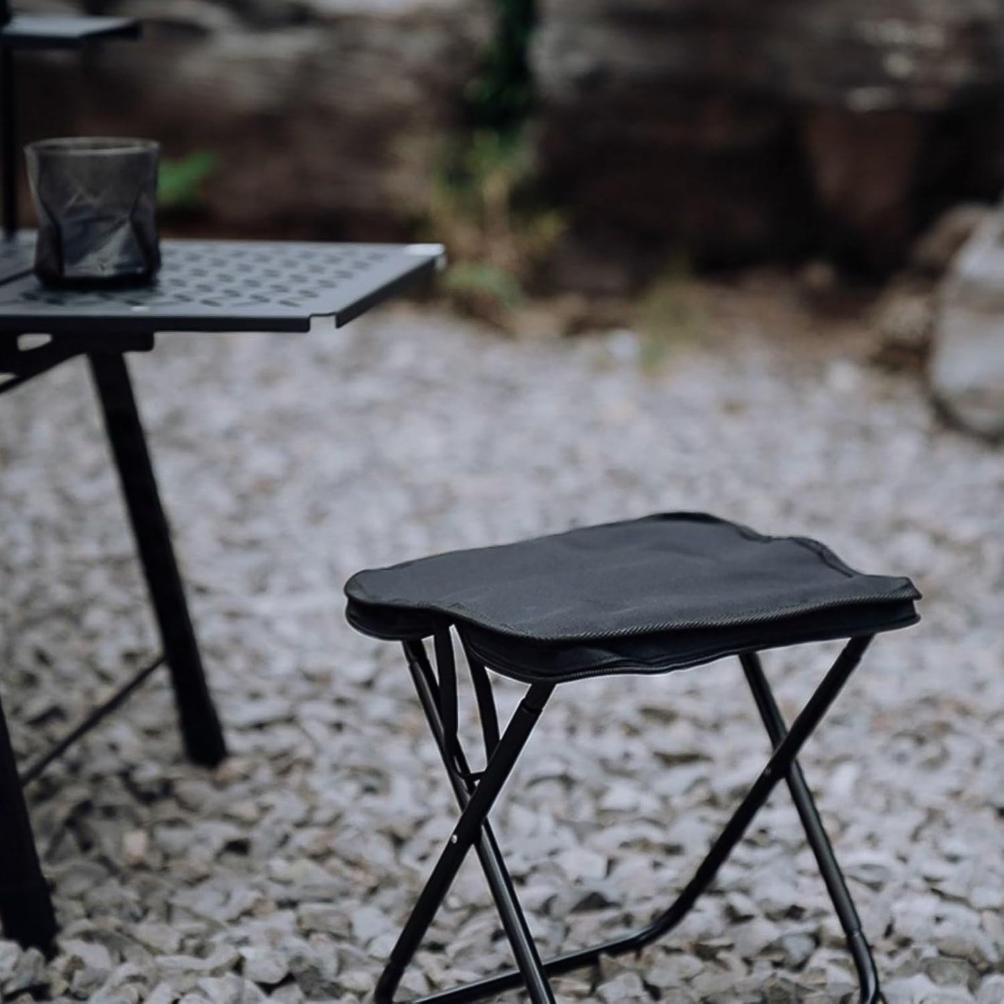 Folding Camping Stool Collapsible Camp Stool Portable Seat Travel Little Stools (1 Pc) - Springkart 
