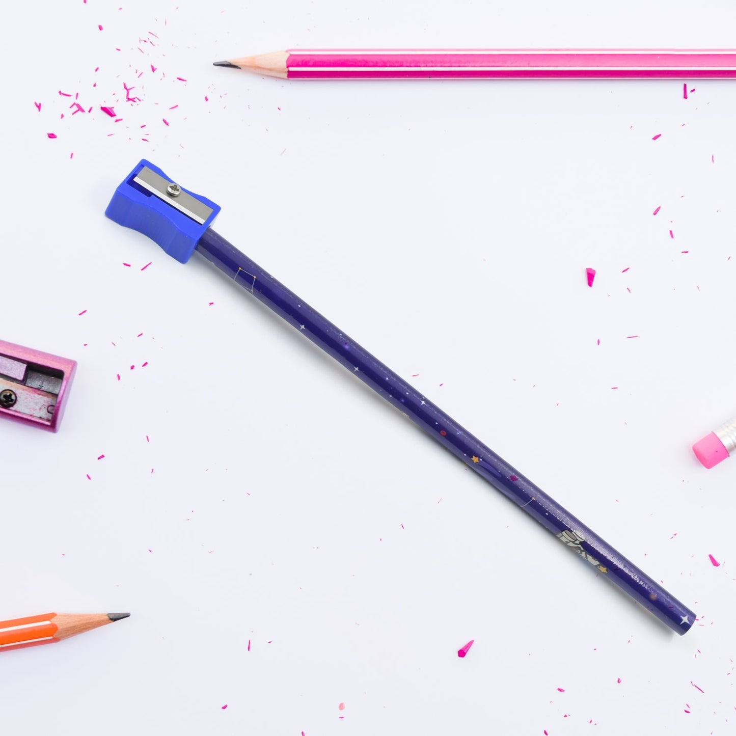 Fun & Functional! 5-in-1 Cartoon Pencil Set for School & Play (5 Pc) - Springkart 