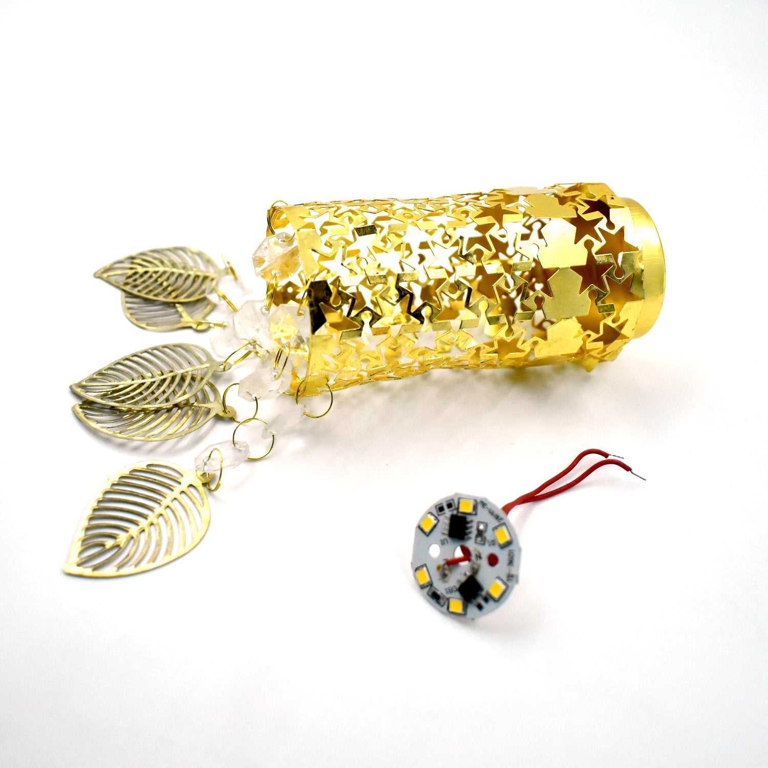 Fancy Large Golden Jhoomer For Home Decoration - Springkart 