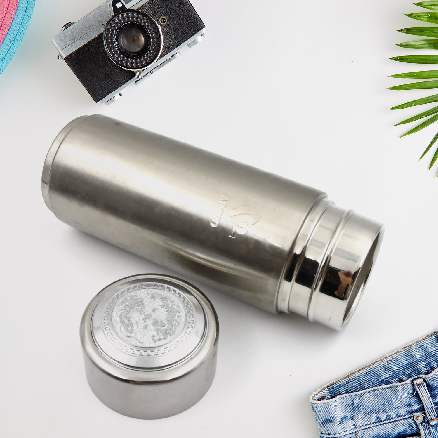 Hot and Cold Stainless Steel Thermos Water Bottle Easy to Carry | Rust & Leak Proof | Tea | Coffee | Office| Gym | Home (350ml) - Springkart 