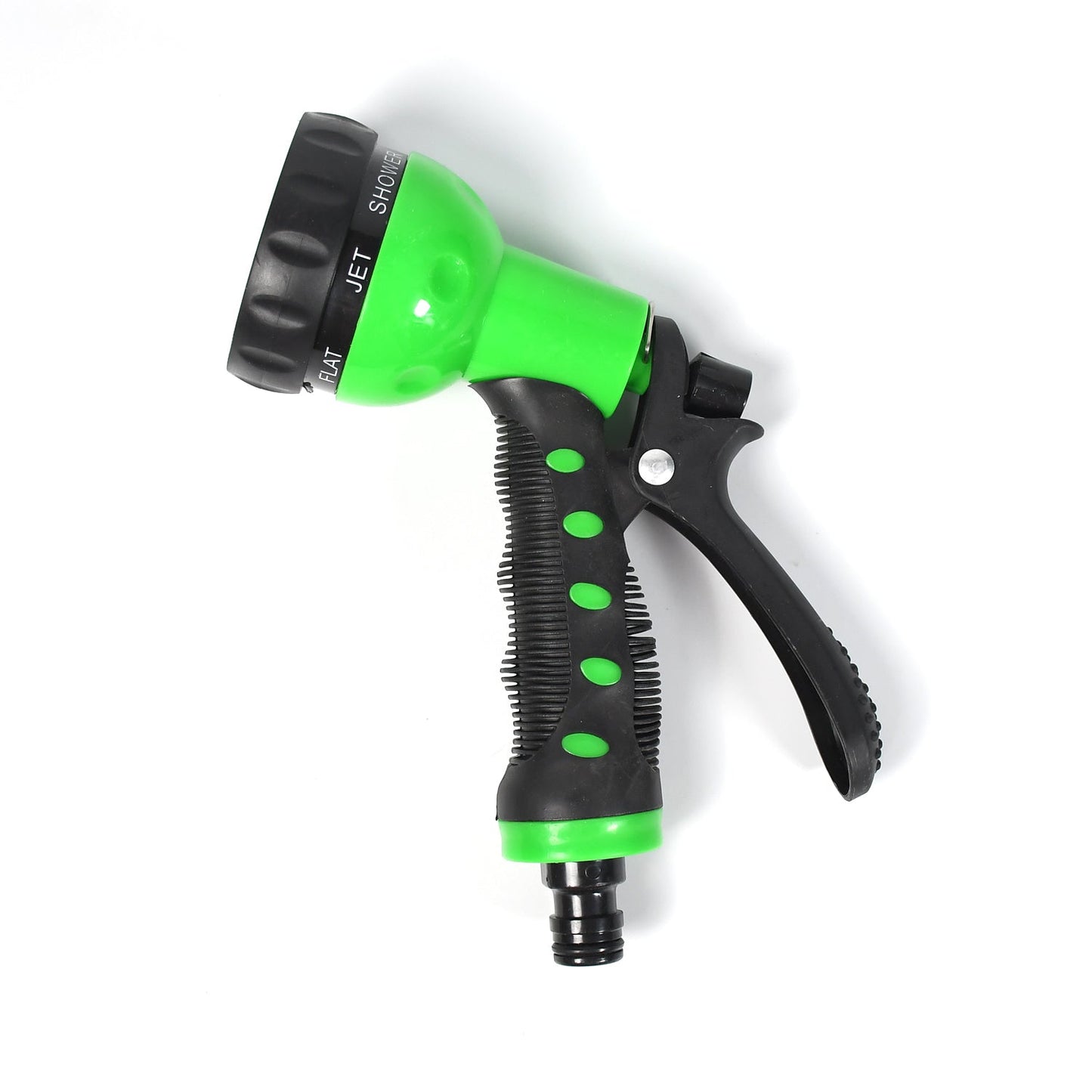 Hose Nozzle Garden Hose Nozzle Hose Spray Nozzle with 8 Adjustable Patterns Front Trigger Hose Sprayer Heavy Duty Metal Water Hose Nozzle for Cleaning, Watering, Washing, Bathing - Springkart 