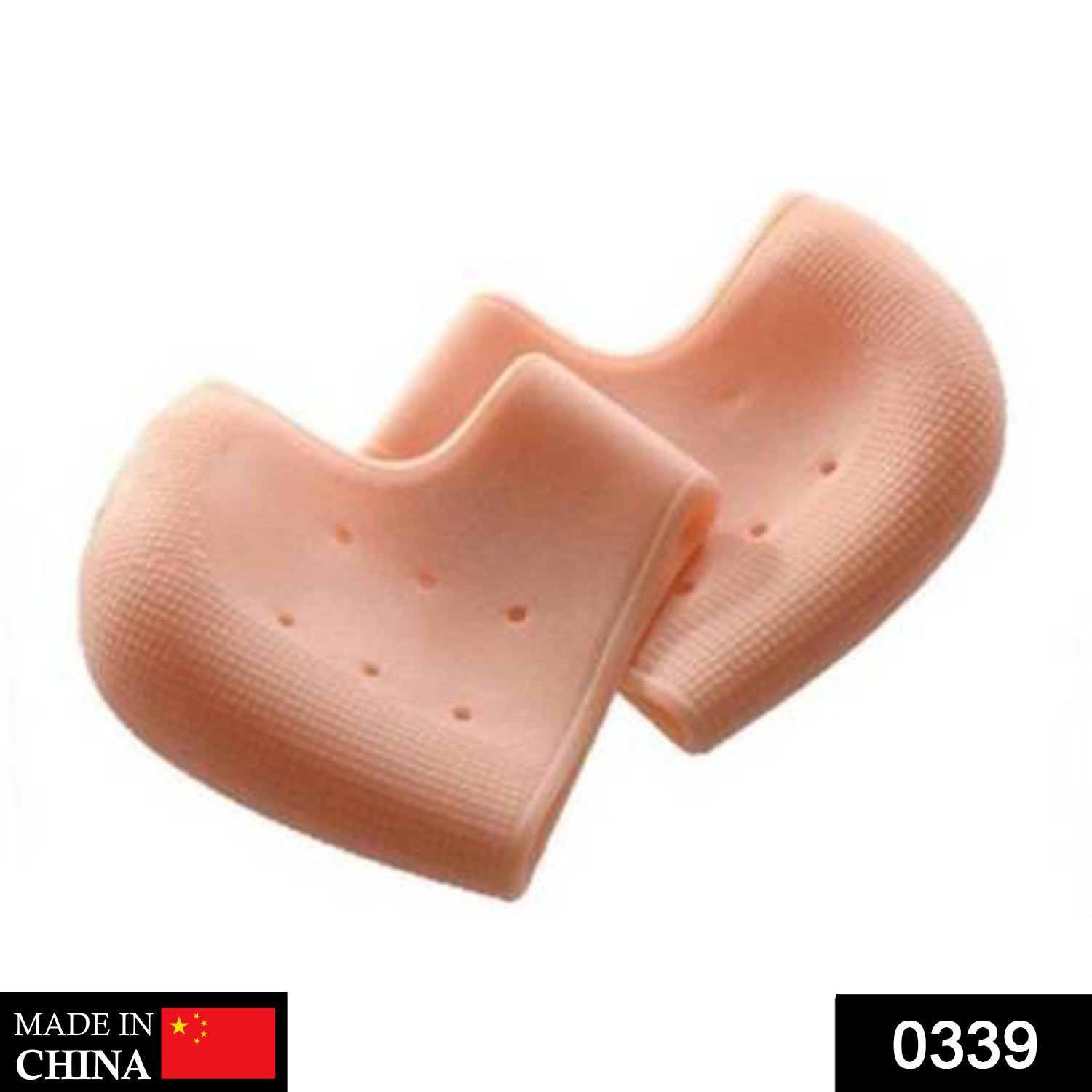 Moisturizing Skin Softening Silicone Gel for Dry Cracked Heel Repair (Multicolour) - Springkart 