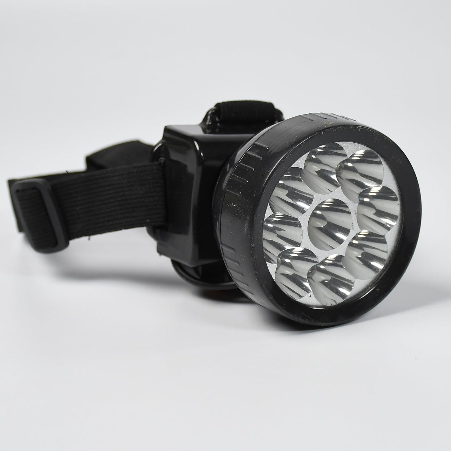 Head Lamp 9 Led Long Range Rechargeable Lamp Use For Farmers, Fishing - Springkart 