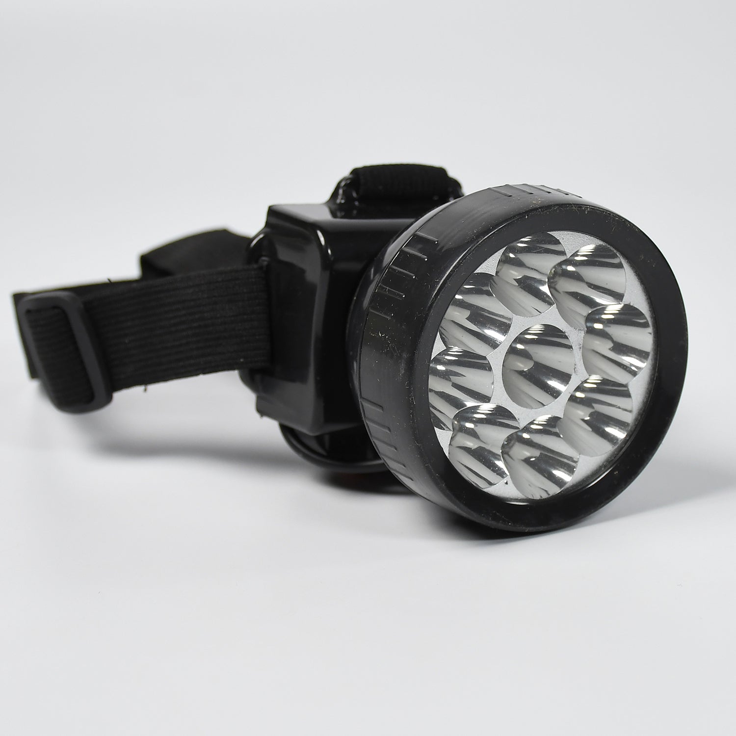 Head Lamp 9 Led Long Range Rechargeable Lamp Use For Farmers, Fishing - Springkart 