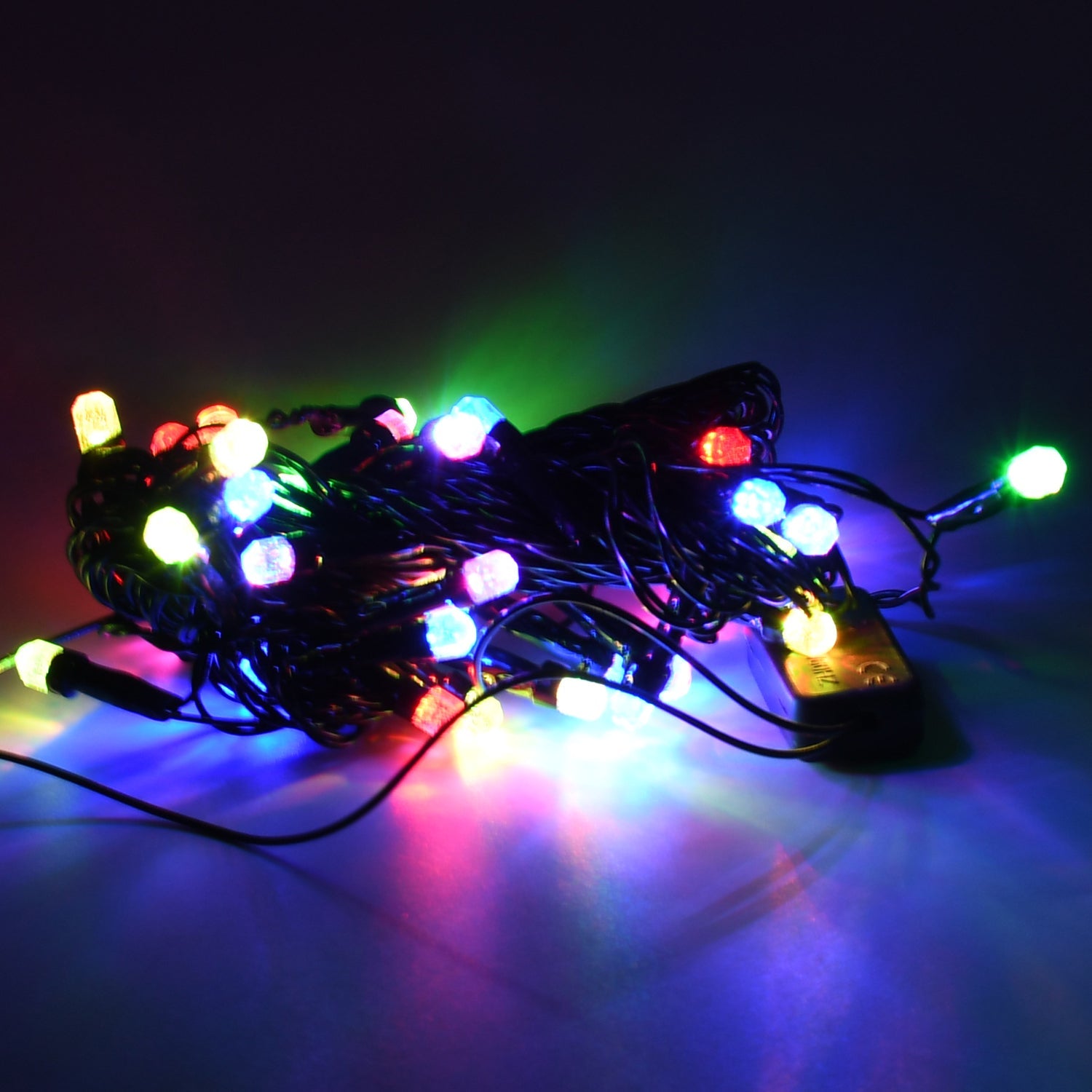 9Mtr Flower Design Home Decoration Electrical Series Light Home Decoration Diwali & Wedding LED Christmas String Light Indoor and Outdoor Light ,Festival Decoration Led String Light, Multi-Color Light (36L 9Mtr) - Springkart 