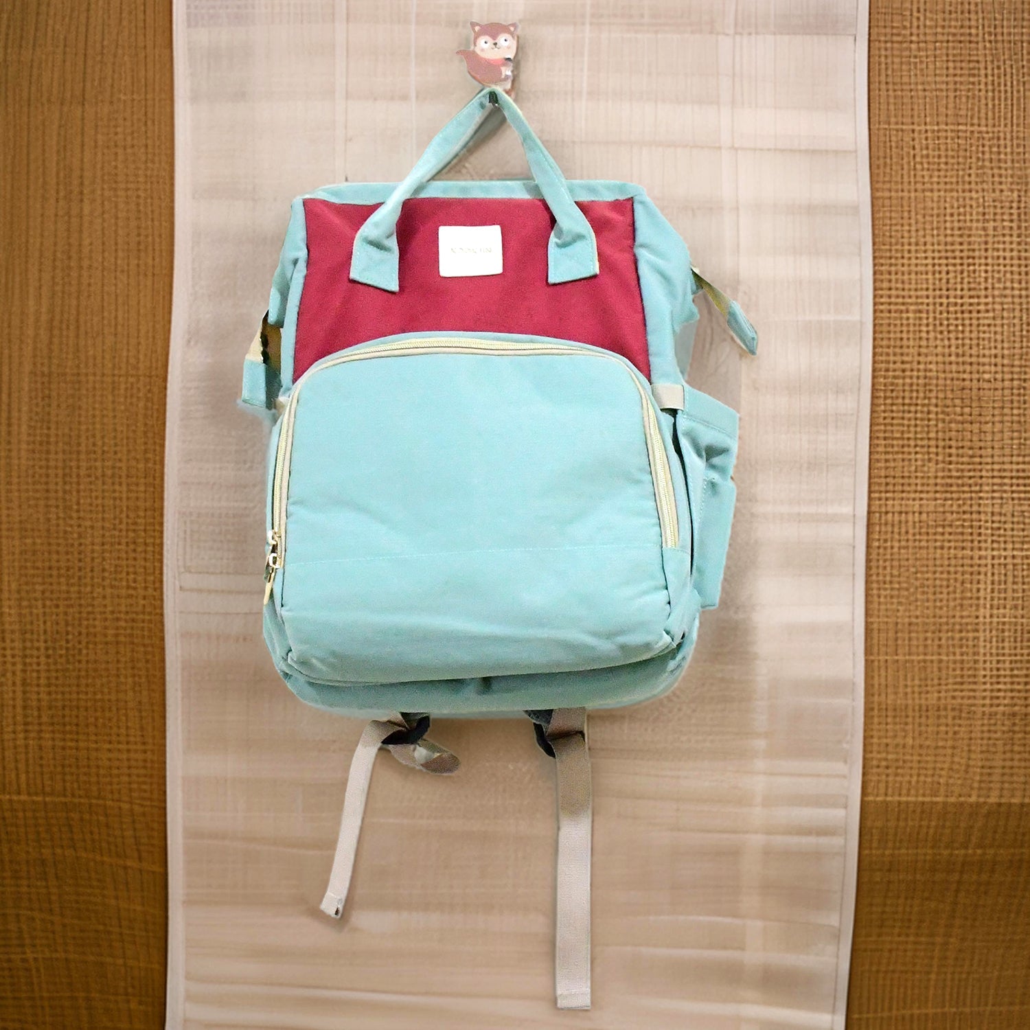 Multipurpose Large Capacity Mom's Backpack Diaper Bag (1 Pc / 17 Pocket / Big) - Springkart 