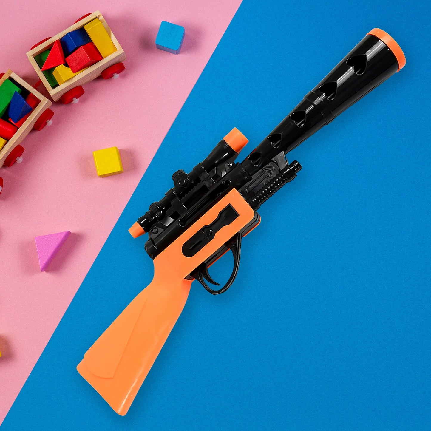 Manual Big Shooting 3 Ball Gun Toy shoot super ping pong gun for kids, Plastic Balls Shooting Gun Toys For Boys Kids High Quality Gun - Springkart 