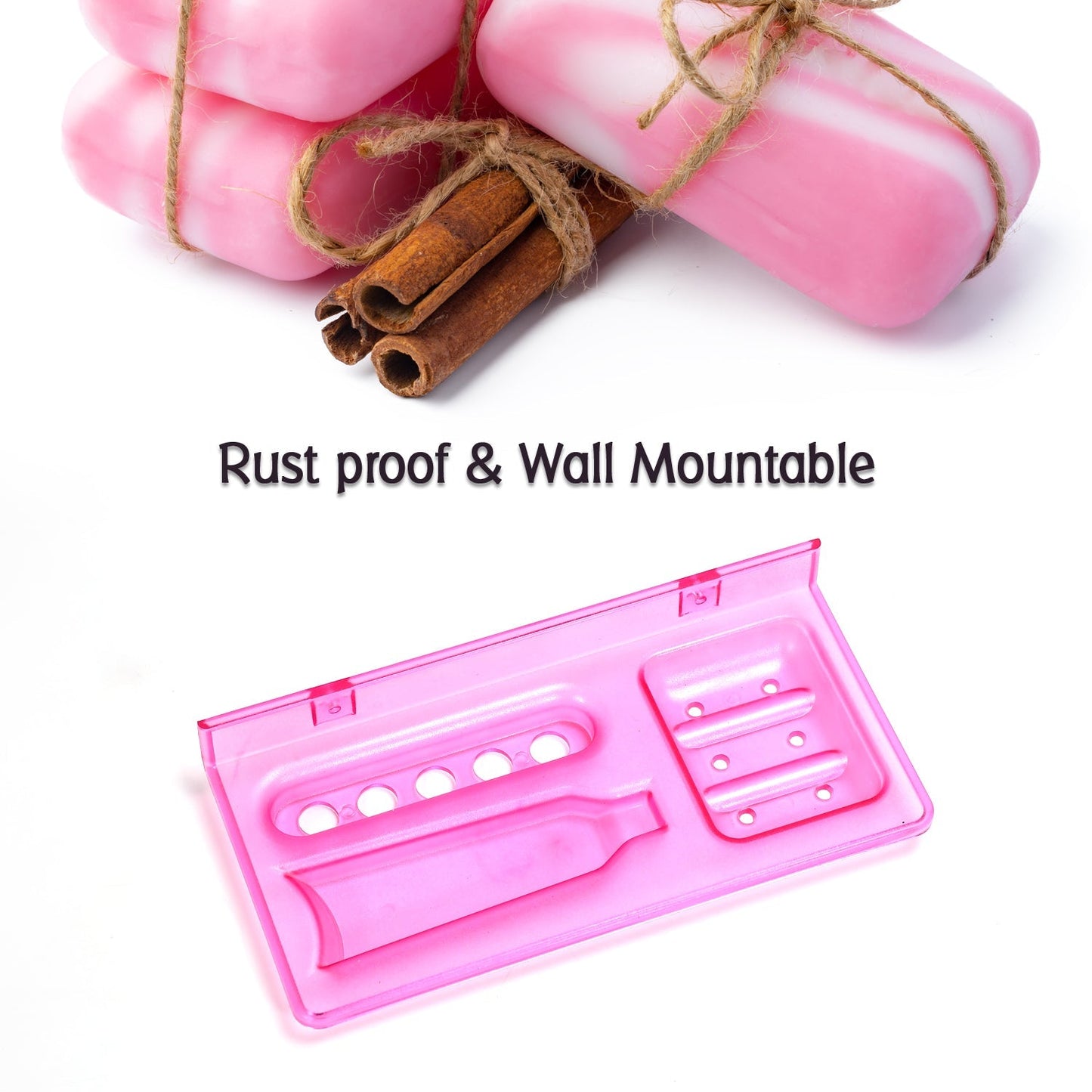 SHOP A WIDE RANGE OF BATHROOM WARE PRODUCTS FROM PURE SOURCE INDIA, IN THIS PACK THERE COMING 3IN1 GLASS SOAP DISH, WHICH IS SUITABLE TO USE ON STAND. - Springkart 
