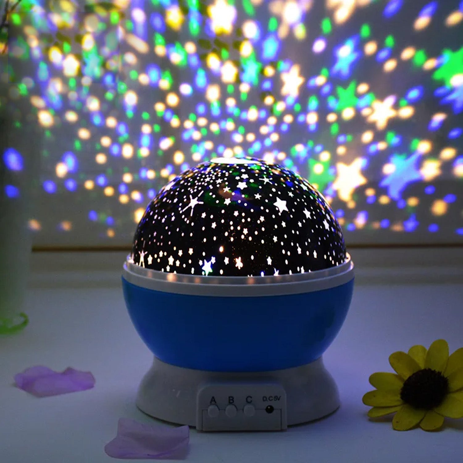 Moon Night Light Projector Star Master (1 Pc / Battery Not included) - Springkart 