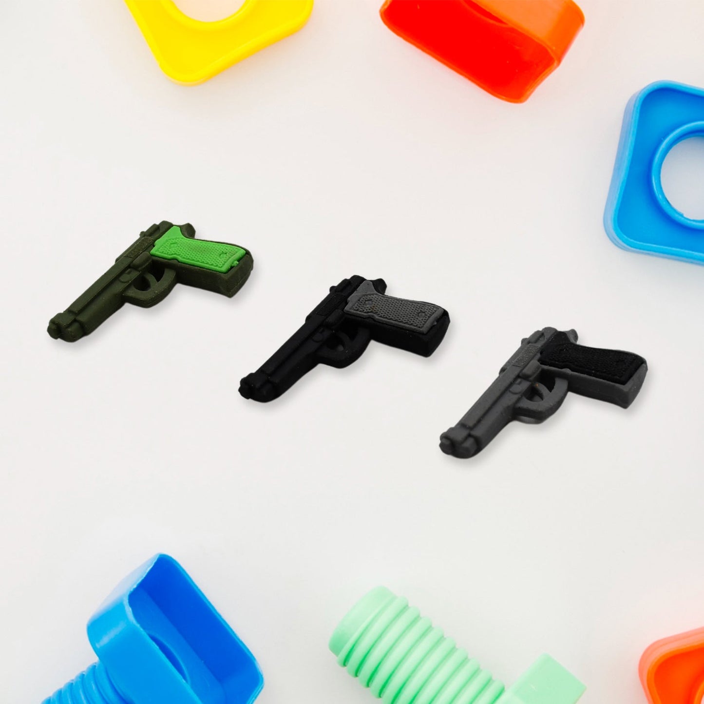 Eraser for Kids| Gun & Plane Shape Eraser| Eraser Set Box| School Eraser| Stylish Eraser| Eraser for Kids School| Eraser for Artist| Cute| Birthday Gifts for Kids, Birthday Return Gifts (5 Pc set) - Springkart 