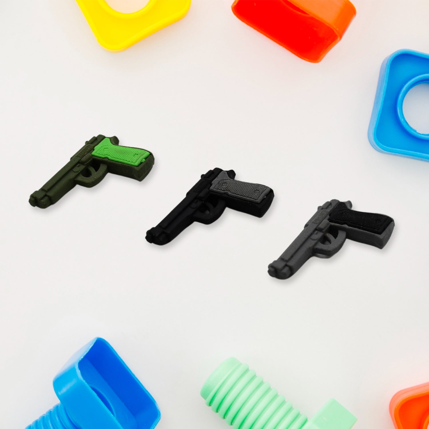 Eraser for Kids| Gun & Plane Shape Eraser| Eraser Set Box| School Eraser| Stylish Eraser| Eraser for Kids School| Eraser for Artist| Cute| Birthday Gifts for Kids, Birthday Return Gifts (5 Pc set) - Springkart 