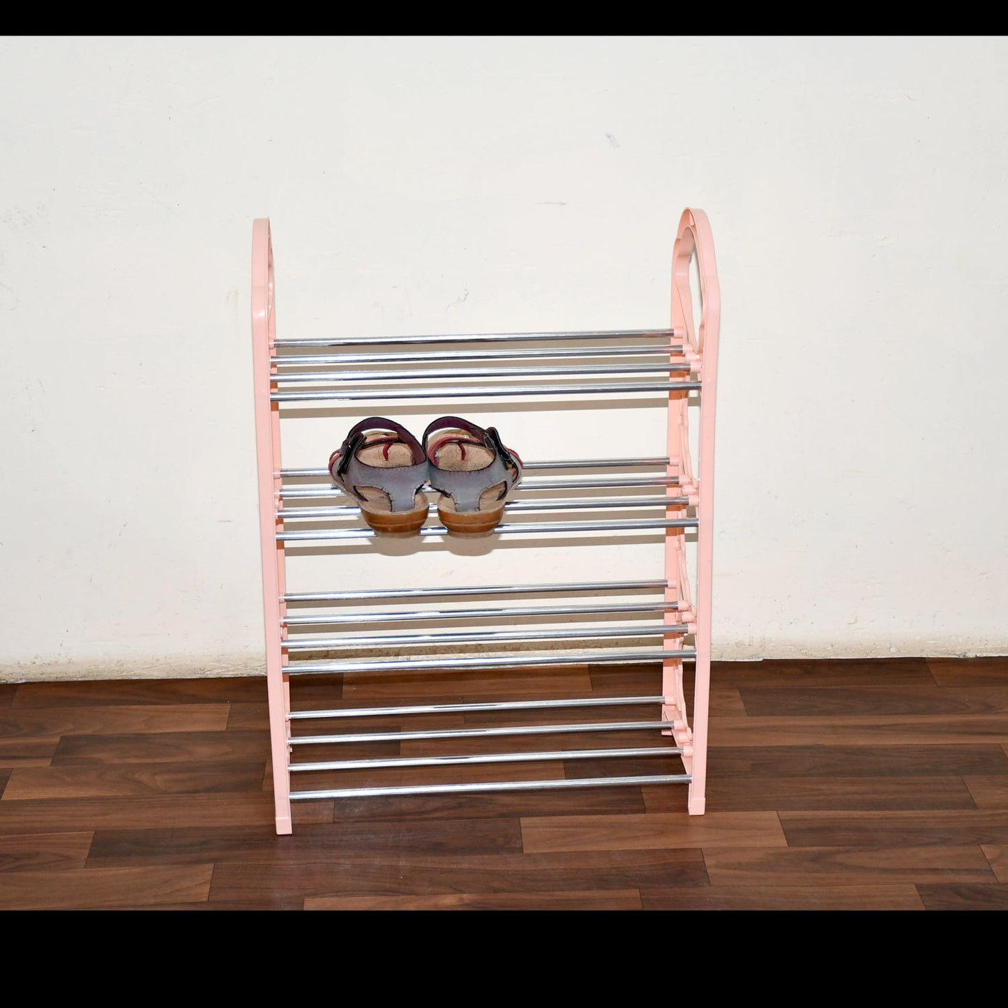 Shoes Storage Shelf, 4 Layer Space‑saving Shoes Show Rack Folding Shoe Rack, Standing Shoe Rack DIY Shoes Storage Shelf Home Organizer for Bedroom, Hallway and Closet Shoe Storage - Springkart 