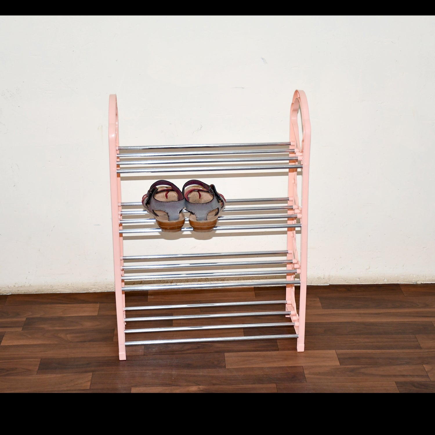 Shoes Storage Shelf, 4 Layer Space‑saving Shoes Show Rack Folding Shoe Rack, Standing Shoe Rack DIY Shoes Storage Shelf Home Organizer for Bedroom, Hallway and Closet Shoe Storage - Springkart 