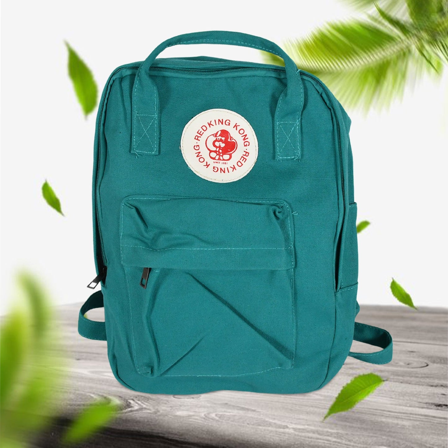 Durable Canvas Backpack, Conquer Your Day With King Kong (Mix Design) - Springkart 