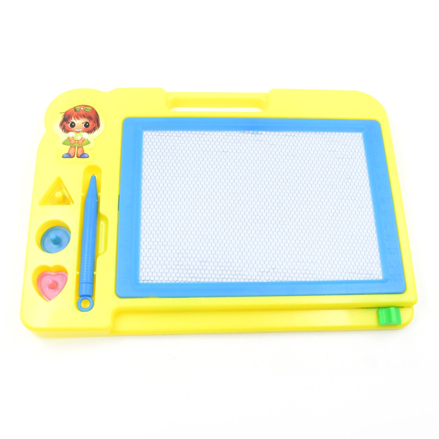 Children Magic Slate Pen Doodle Pad Erasable Drawing Easy Reading Writing Learning Graffiti Board Kids Gift Toy Magnetic Painting Sketch Pad for Baby Children (1 Pc Mix Color) - Springkart 