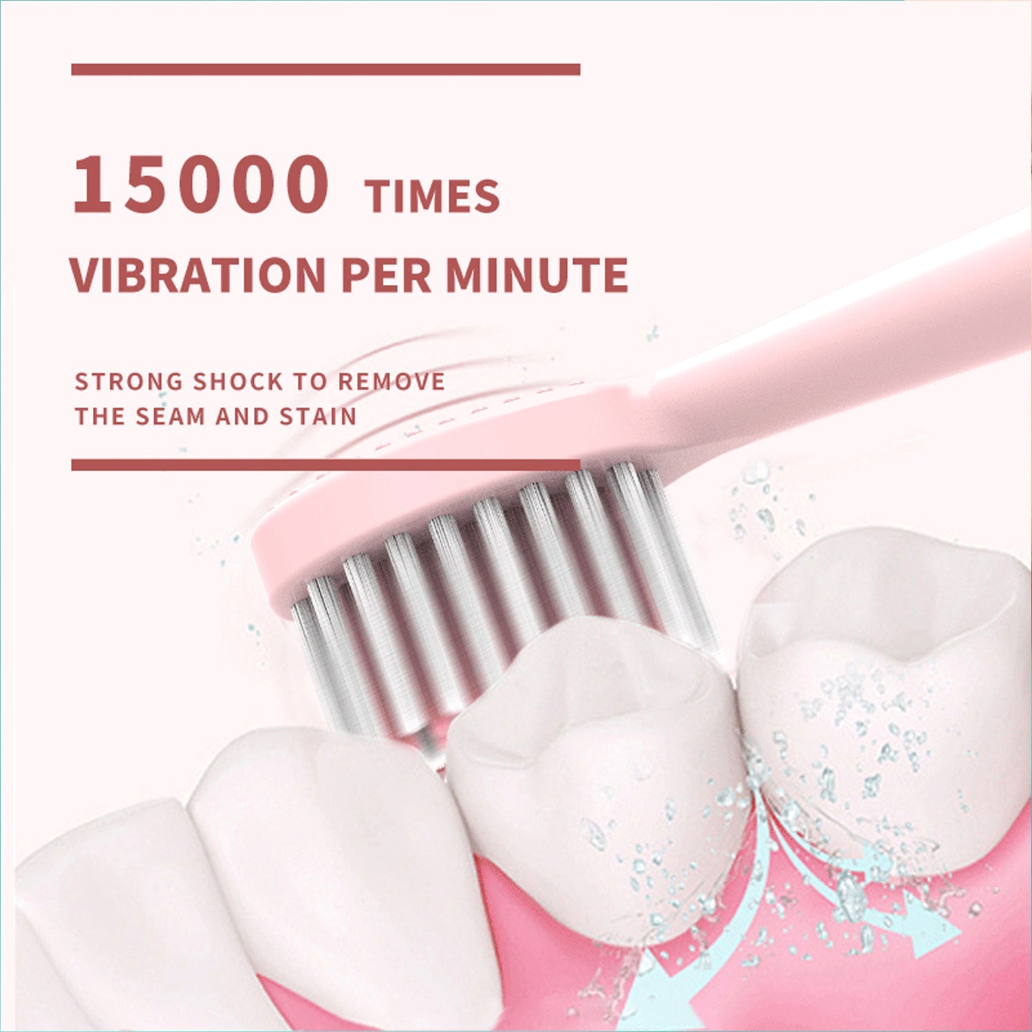 Electric Toothbrush for Kids and Adults Travel Portable Toothbrush With Extra 1 Brush Heads With 1 Battery - Springkart 