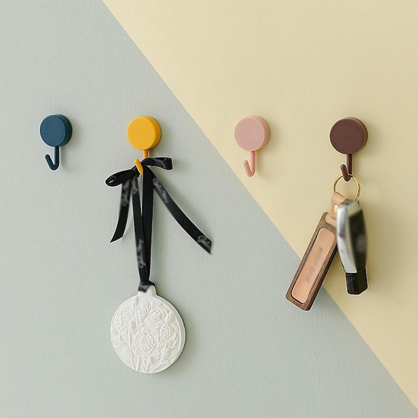 Big Hook Adhesive hooks for wall Heavy Big Hook For Home , Bathroom & All Type Wall Use Hook - Springkart 