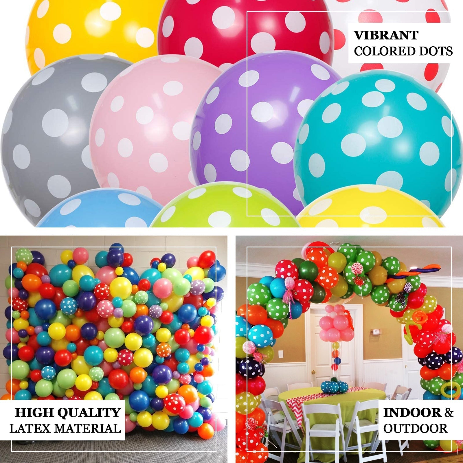 Balloon Pack for Birthday Party Decoration & Occasions (100pack) - Springkart 