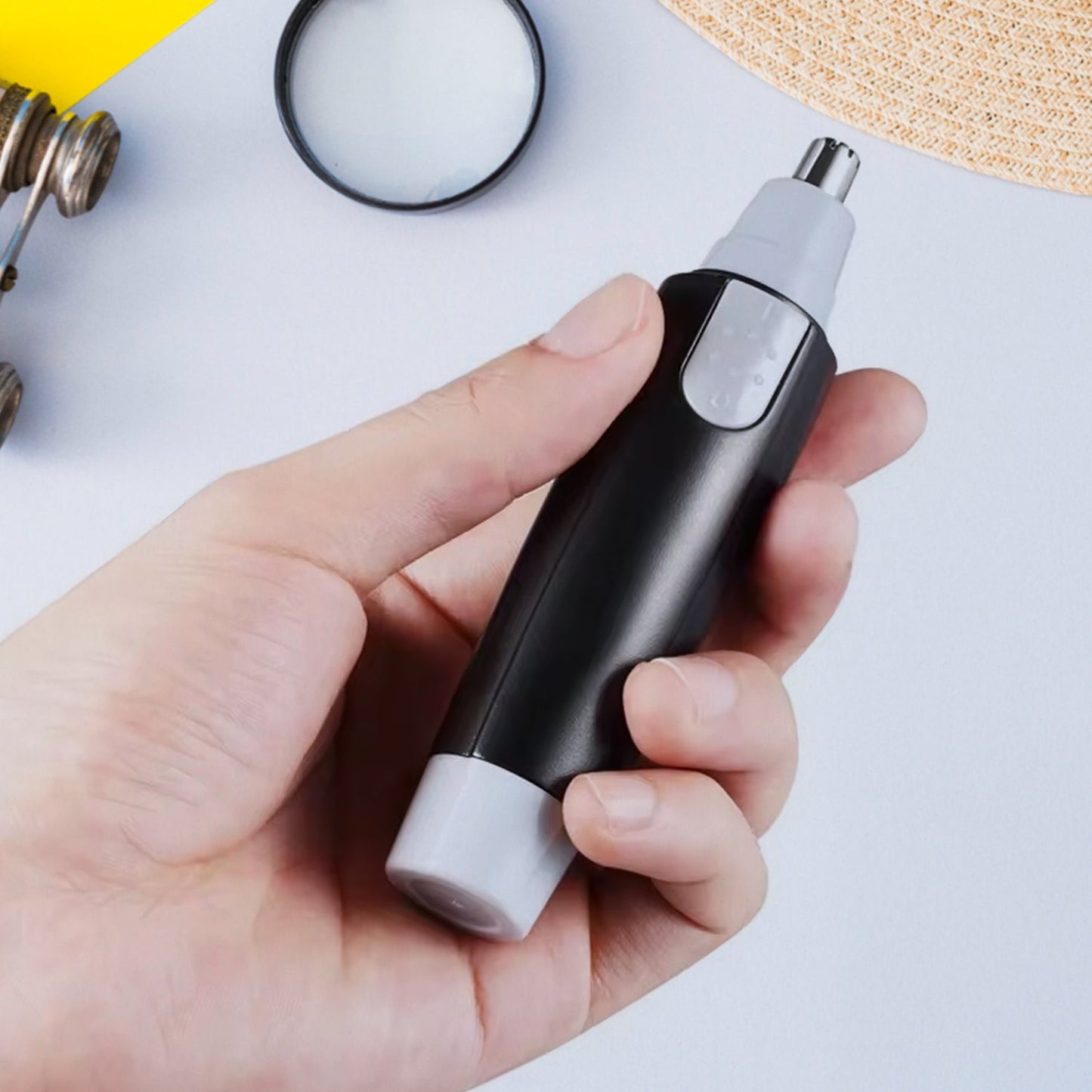 Sharp Nose and Ear Hair Trimmer (1 Pc / Battery Not Included) - Springkart 